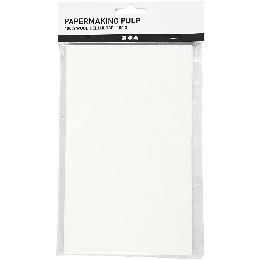 Creativ Company Paper Pup Pulp Off-White 20x12cm, 100gr