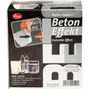 Pâtes en béton de décoration Viva, gris, 1 set