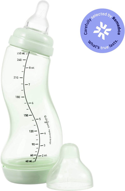 Biberon Difrax natural s - 250 ml - vert clair - anti colique