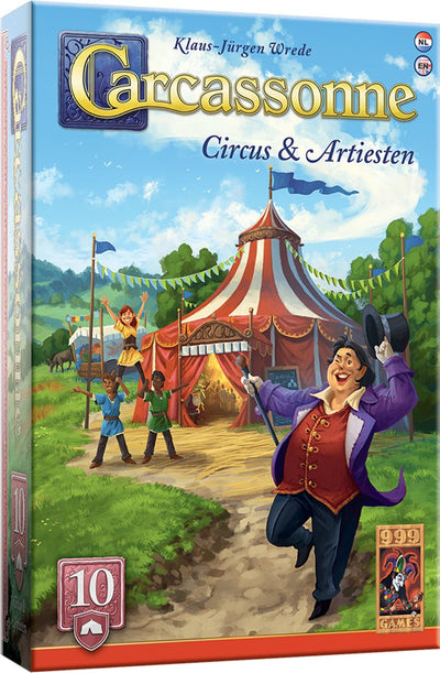 999games 999 games extension des artistes du cirque de Carcassonne
