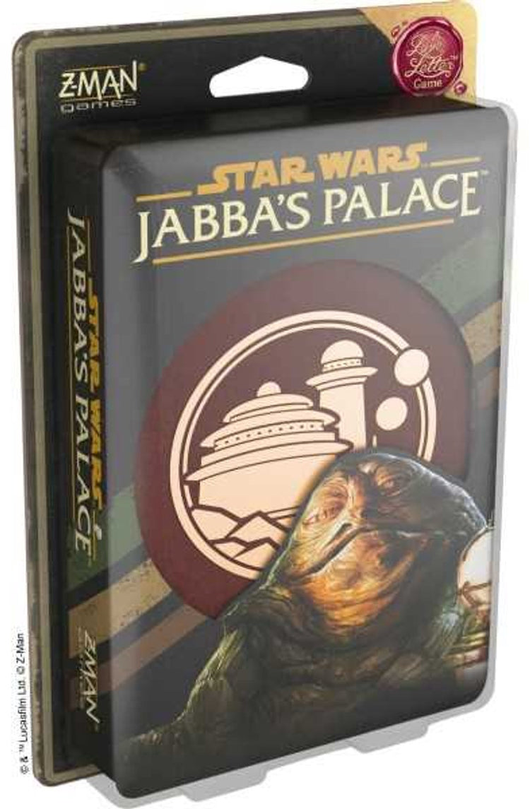 Z-man games jabba's palace : un jeu de lettres d'amour - jeu de cartes (eng)