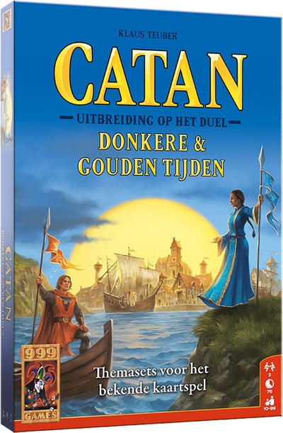 999 Games Catan: le jeu de société du Duel Donker Golden Times