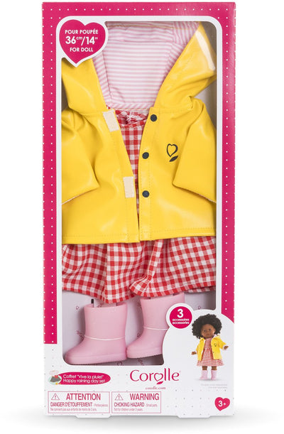 Ensemble Corolle ma vive la pluie - 36cm