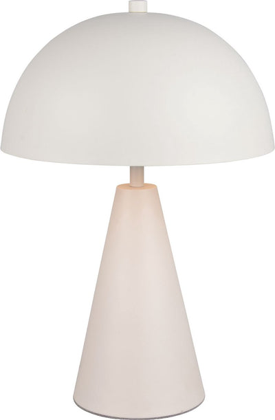 Trio alfie - lampe de table - gris chaud - excl. 1x e27 4,9 w - interrupteur à cordon - passez au vert