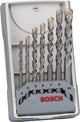 Bosch - jeu de forets à béton 7 pièces cyl-3 4 ; 5 ; 6 ; 6 ; 7 ; 8 ; 10mm
