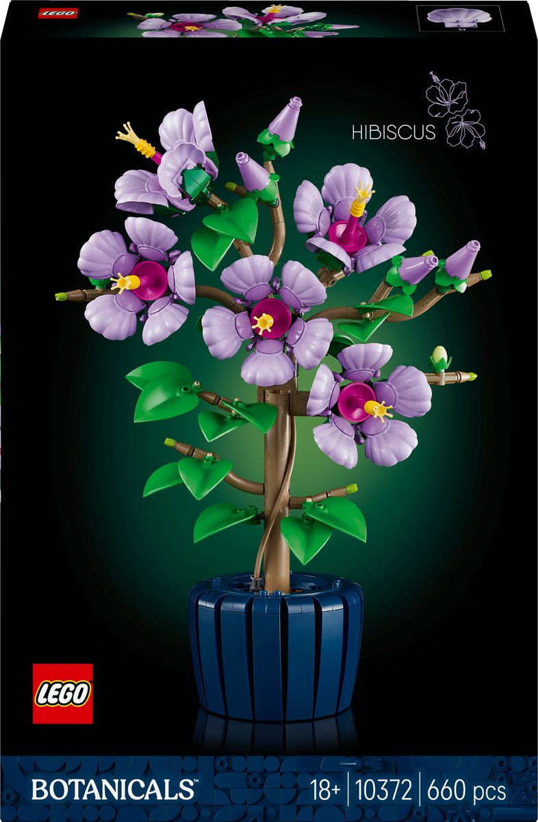Hibiscus botanique Lego - 10372