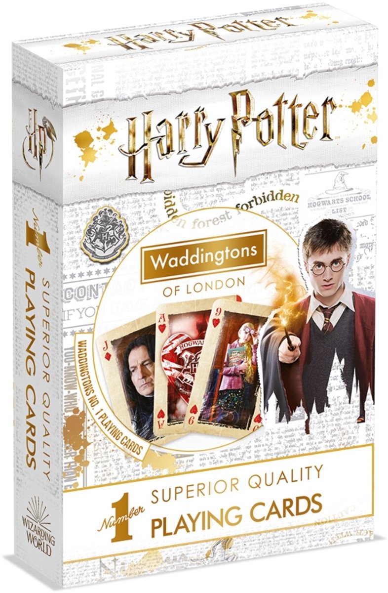 Mouvements gagnants cartes à jouer Harry Potter