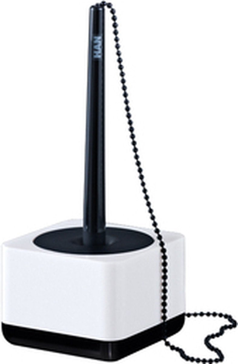 Stylo à bille Han avec ligne standard blanc