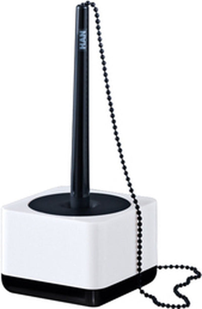Stylo à bille Han avec ligne standard blanc