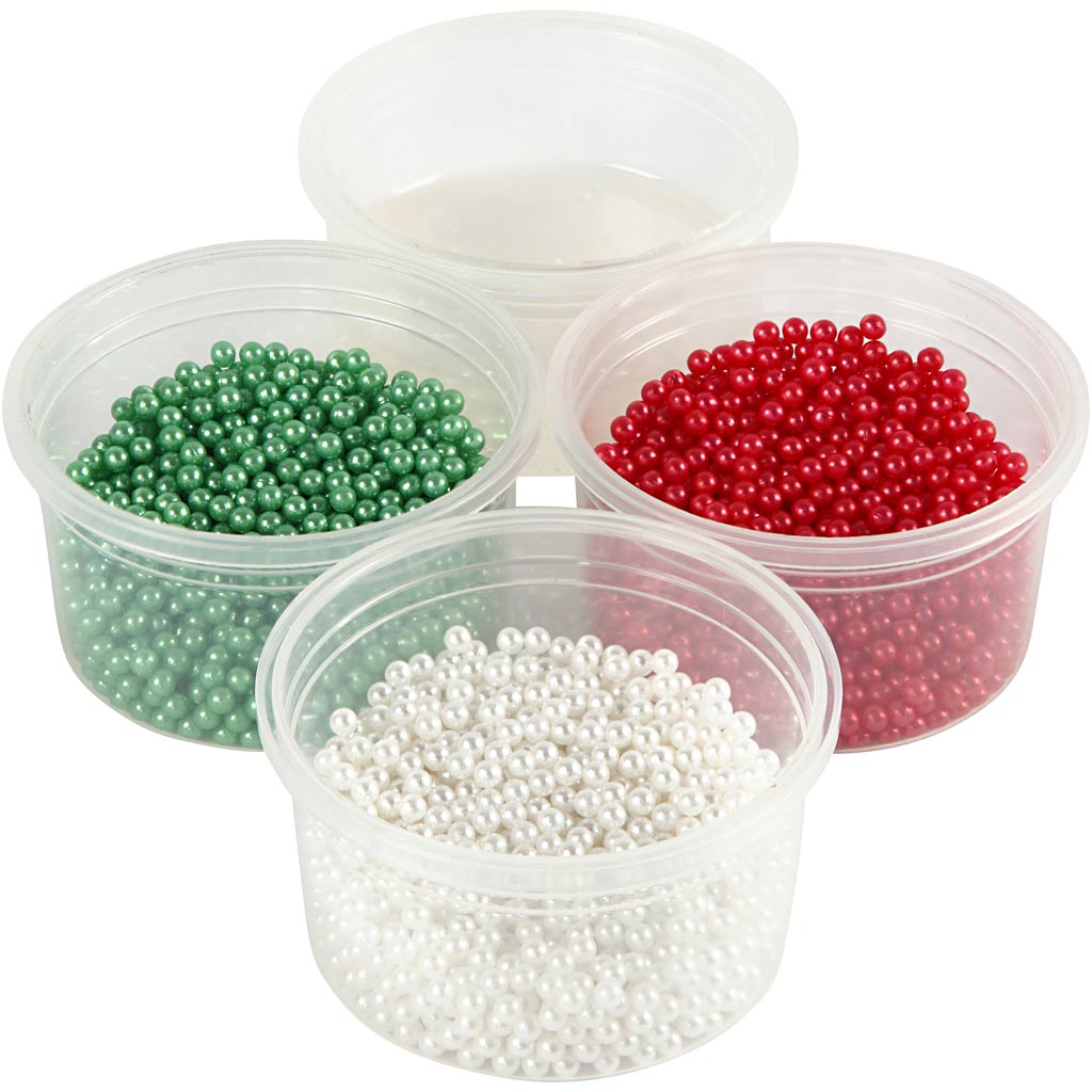 Argile perlée ®, différentes couleurs, 3x25+38 gr, 1 set