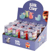 Silk Clay ®, couleurs fluo, couleurs standards, 12 sets 1 boîte