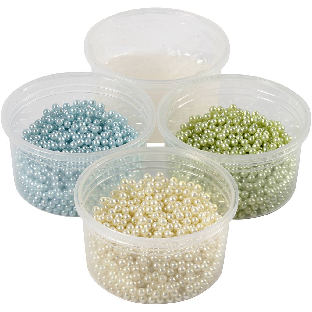 Argile perlée ®, différentes couleurs, 3x25+38 gr, 1 set