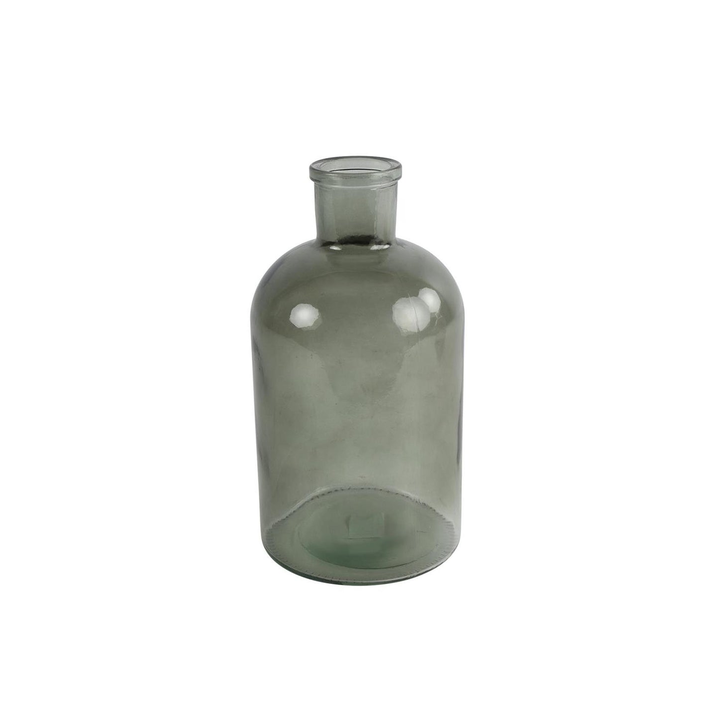 Vase Countryfield verre gris 14x14x27cm