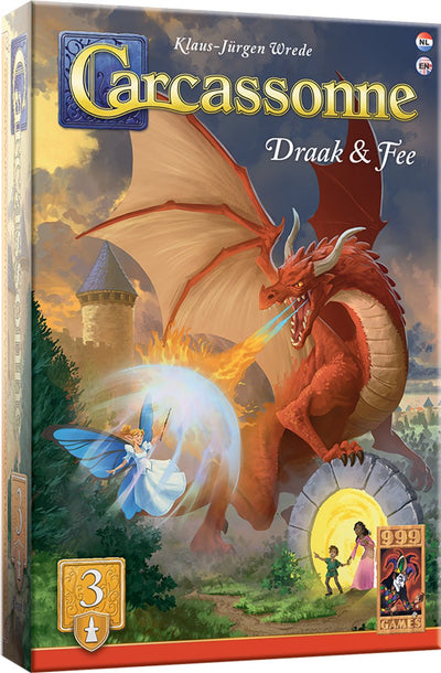 999games 999 jeux extension fée dragon de Carcassonne
