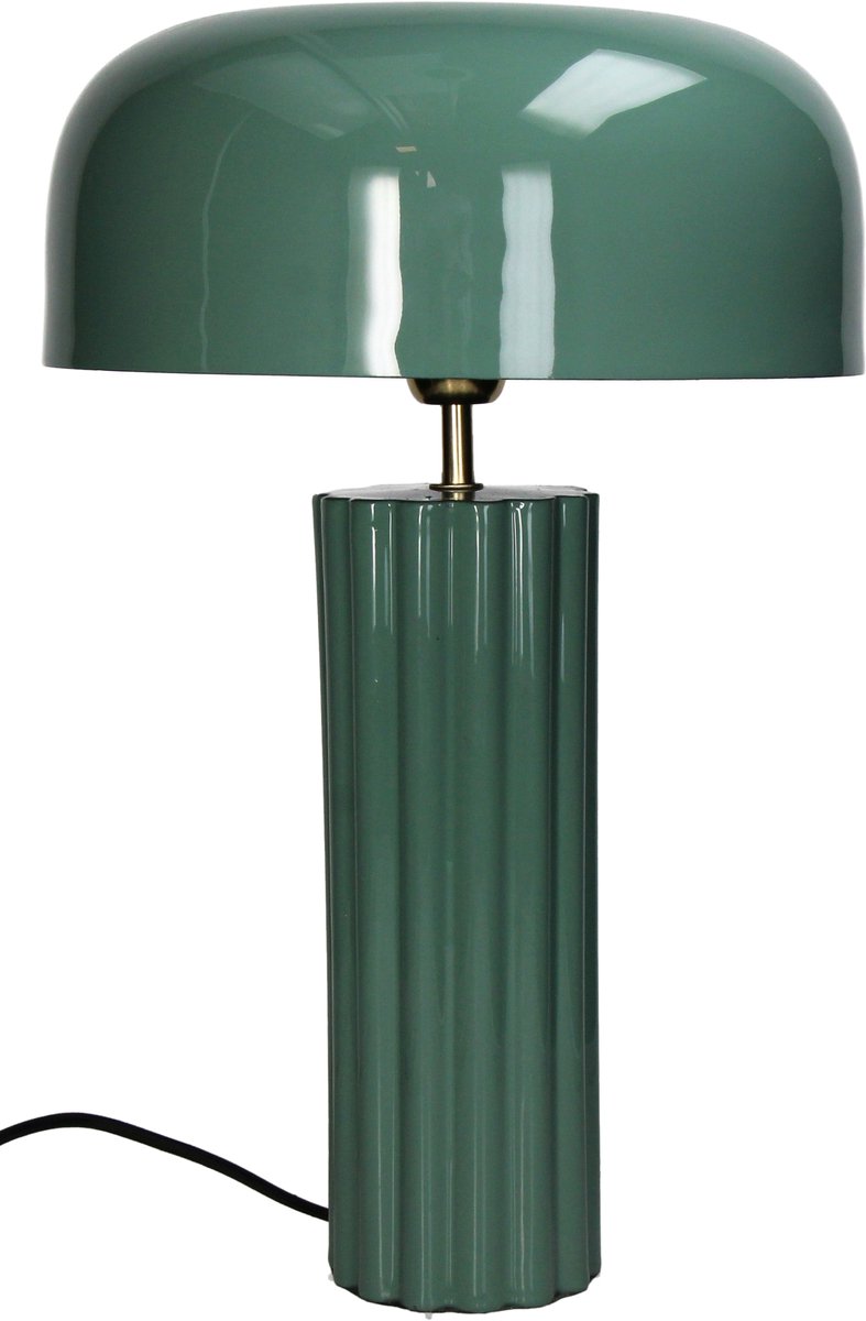 Lampe de table collection Hd métal vert 30x30x47cm
