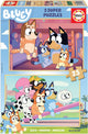 Educa - puzzle en bois - 2 x 25 pièces - bleu - puzzle - puzzle enfant