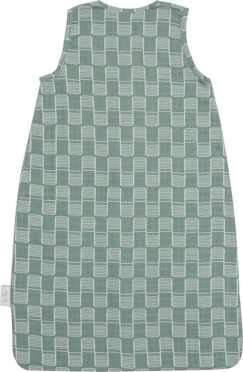 Witlof gigoteuse enfant 68 80 (90cm) rayures collantes vert