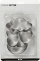 Emporte-pièces Creativ company, nuage, lièvre, ours, coccinelle, h : 10 cm, 4 pièces 1 boîte