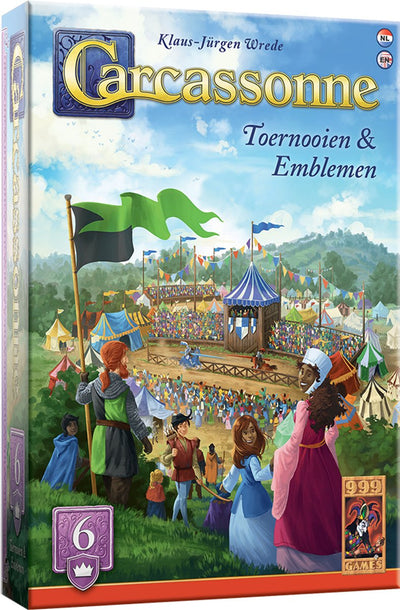 999games 999 games extension emblèmes des tournois de Carcassonne