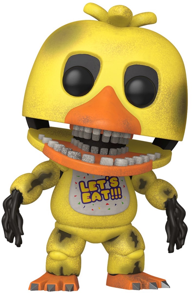 Funko-pop ! jeux : cinq nuits chez freddy - chica flétrie #1084
