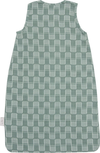 Witlof gigoteuse enfant 68 80 (90cm) rayures collantes vert