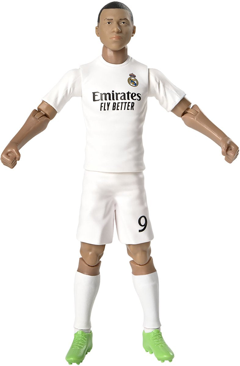 Figure de football Real Madrid Kylian Mbappe, 20cm