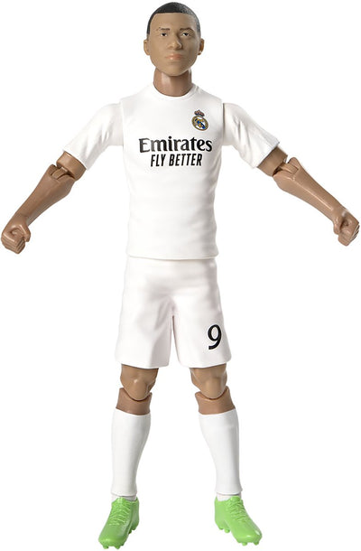 Figure de football Real Madrid Kylian Mbappe, 20cm