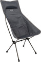 Vango micro chaise haute - chaise de camping - structure en acier - polyester endurant - dossier haut avec appui-tête - pliable de manière compacte - poids 1,8 kg - charge max. poids de transport 120 kg - sac de transport inclus
