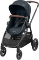 Poussette Maxi-cosi zelia³ - graphite essentiel (cadre noir + cuir marron)
