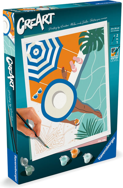 Ravensburger Creart Painting au numéro - piscine