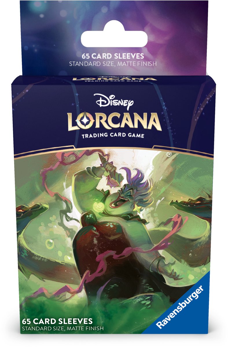 Disney lorcana : deck box ursula - boîte de rangement pour cartes