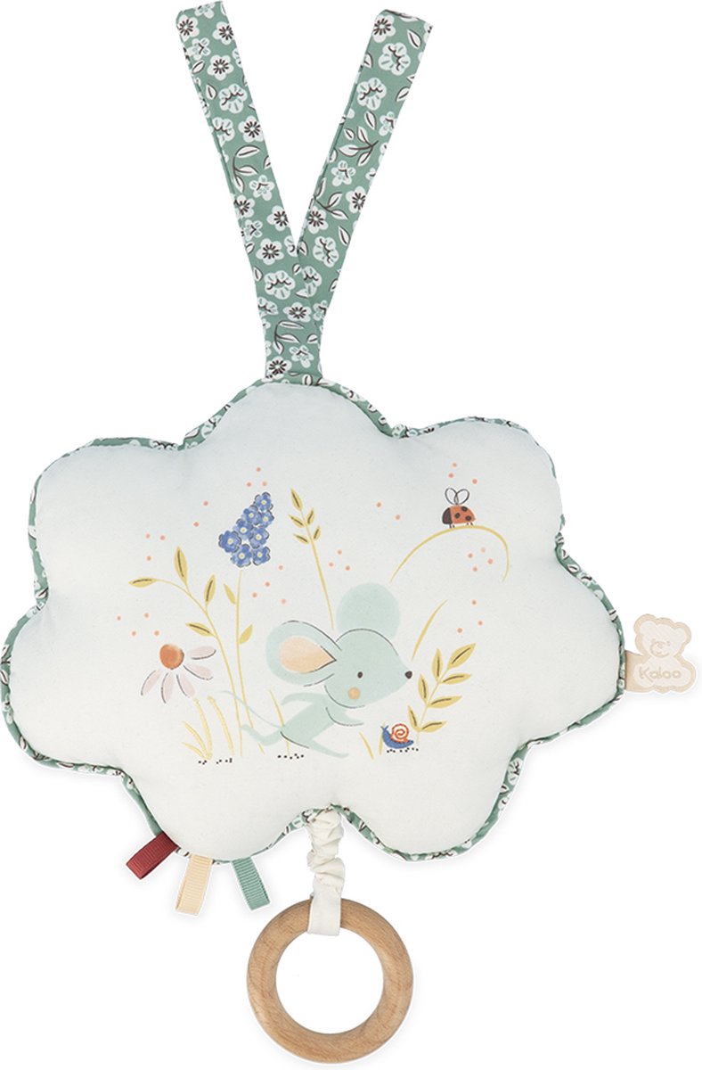 Kaloo petites chansons - mobile musical - souris verte - bébé