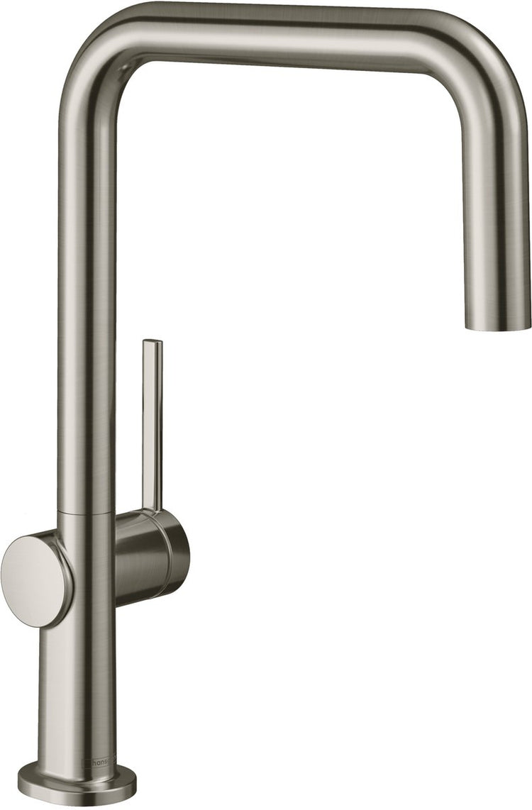 Hansgrohe m54 - robinet de cuisine talis, aspect acier inoxydable 72806800