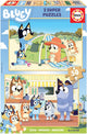 Educa - puzzle - 2x50 pièces - bleu