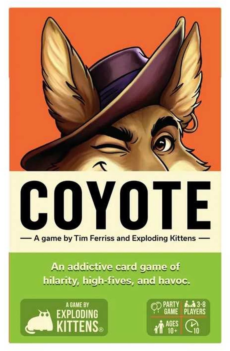 Chatons explosifs - coyote - jeu de cartes et - 10+