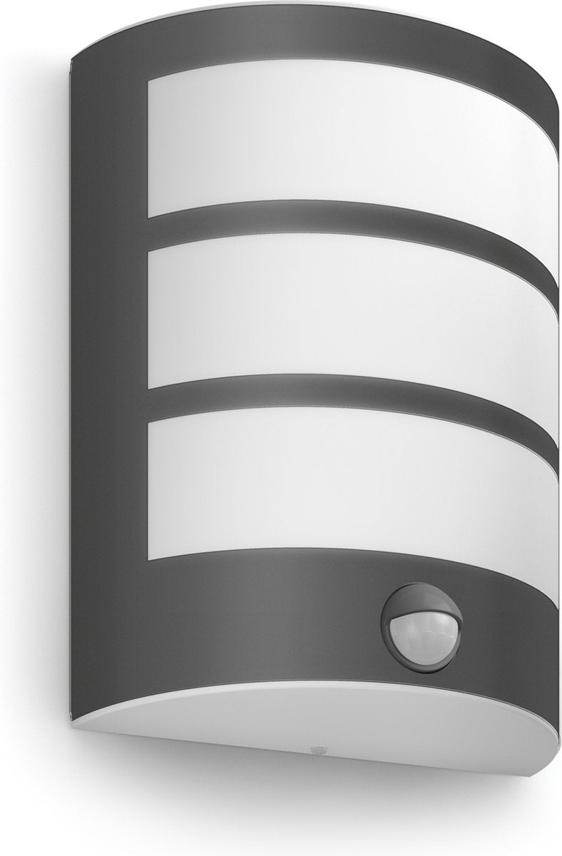 Philips LED Applique Philips Python - détecteur de mouvement - anthracite - 6w