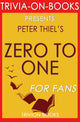De zéro à un : notes sur les startups, ou comment construire l'avenir par Peter Thiel (trivia-on-books)