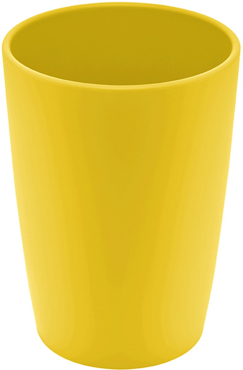Zuperzozial - collection nature, tasse 340ml, bioplastique nature, jaune