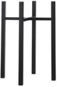 Mica decorations support pour plantes ascot xl - 37,5x37,5x71 cm - noir