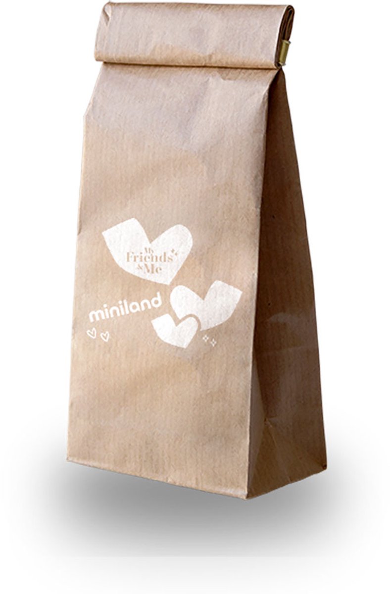 Poupée bébé Miniland - Fille africaine 21cm - au parfum vanille - imperméable - 10 mois