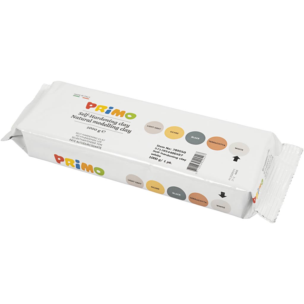 Creativ Company auto-hardening sculpture klei white, 1000gr