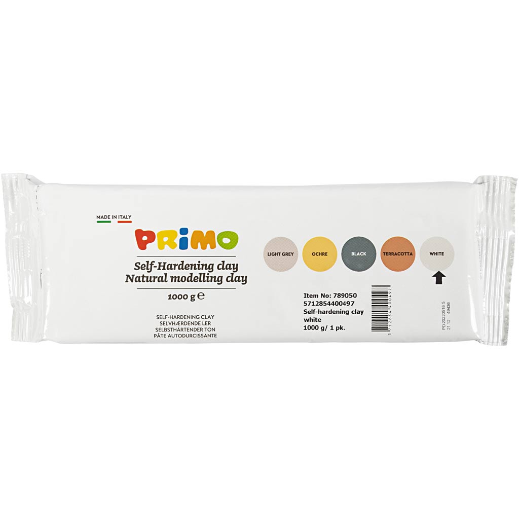 Creativ Company auto-hardening sculpture klei white, 1000gr