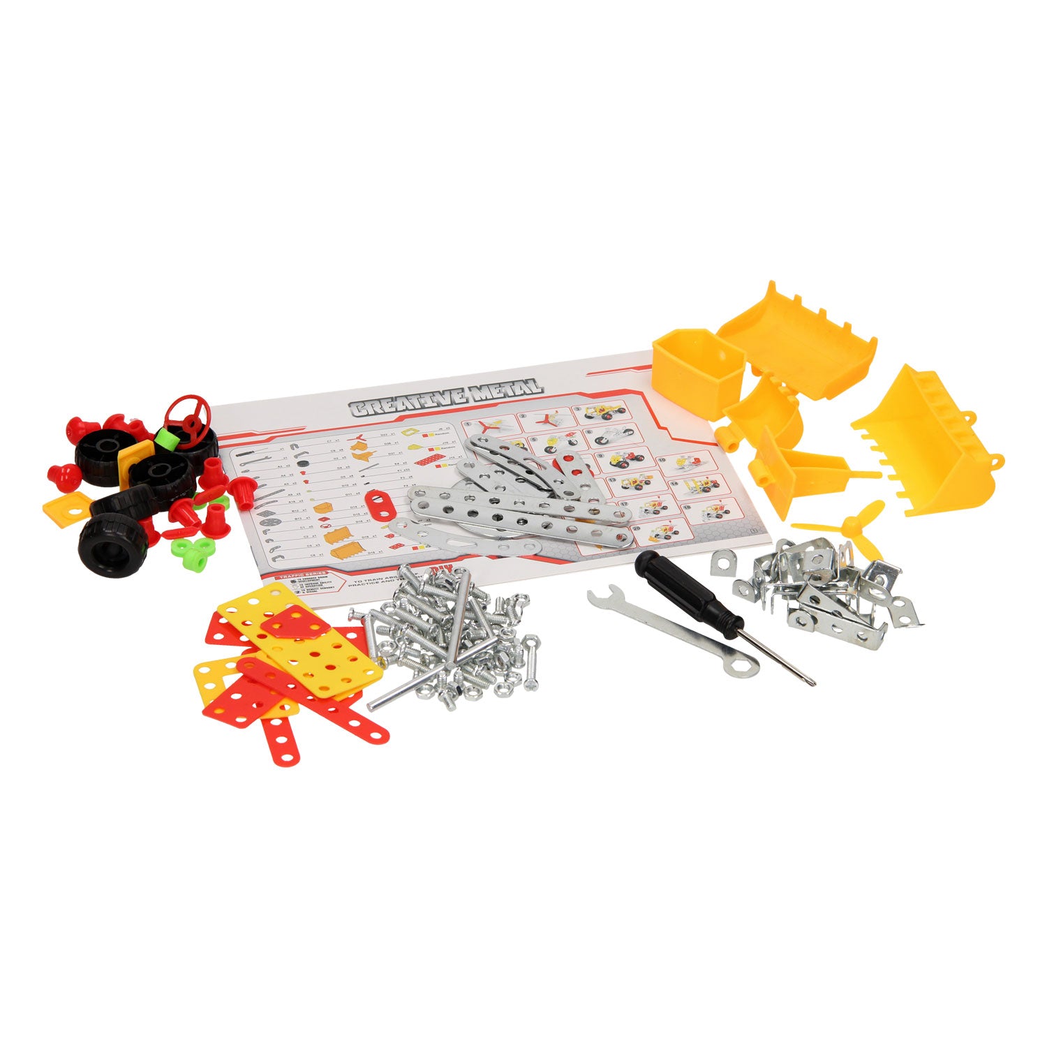 Construction Set Metal 20 Modèles, 166dlg.