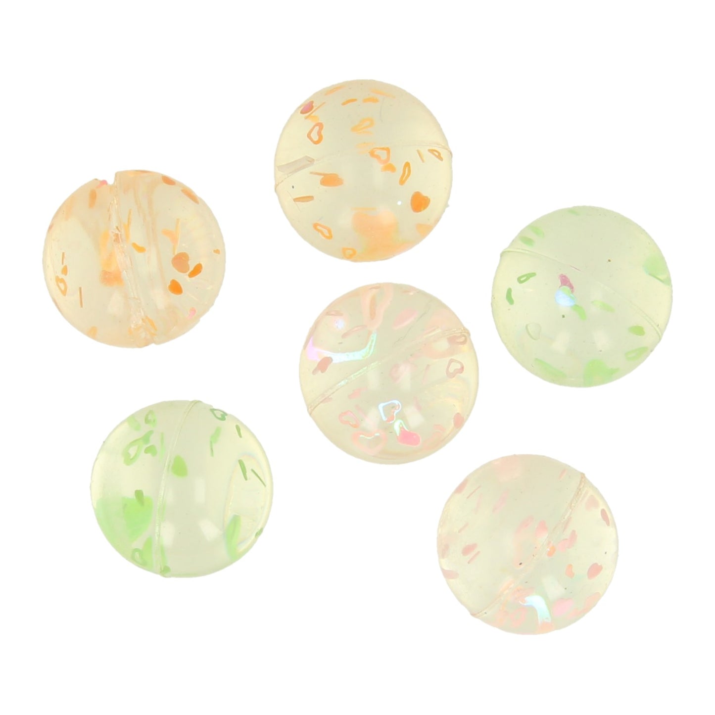 Boules de limites transparentes Speckle, 6e