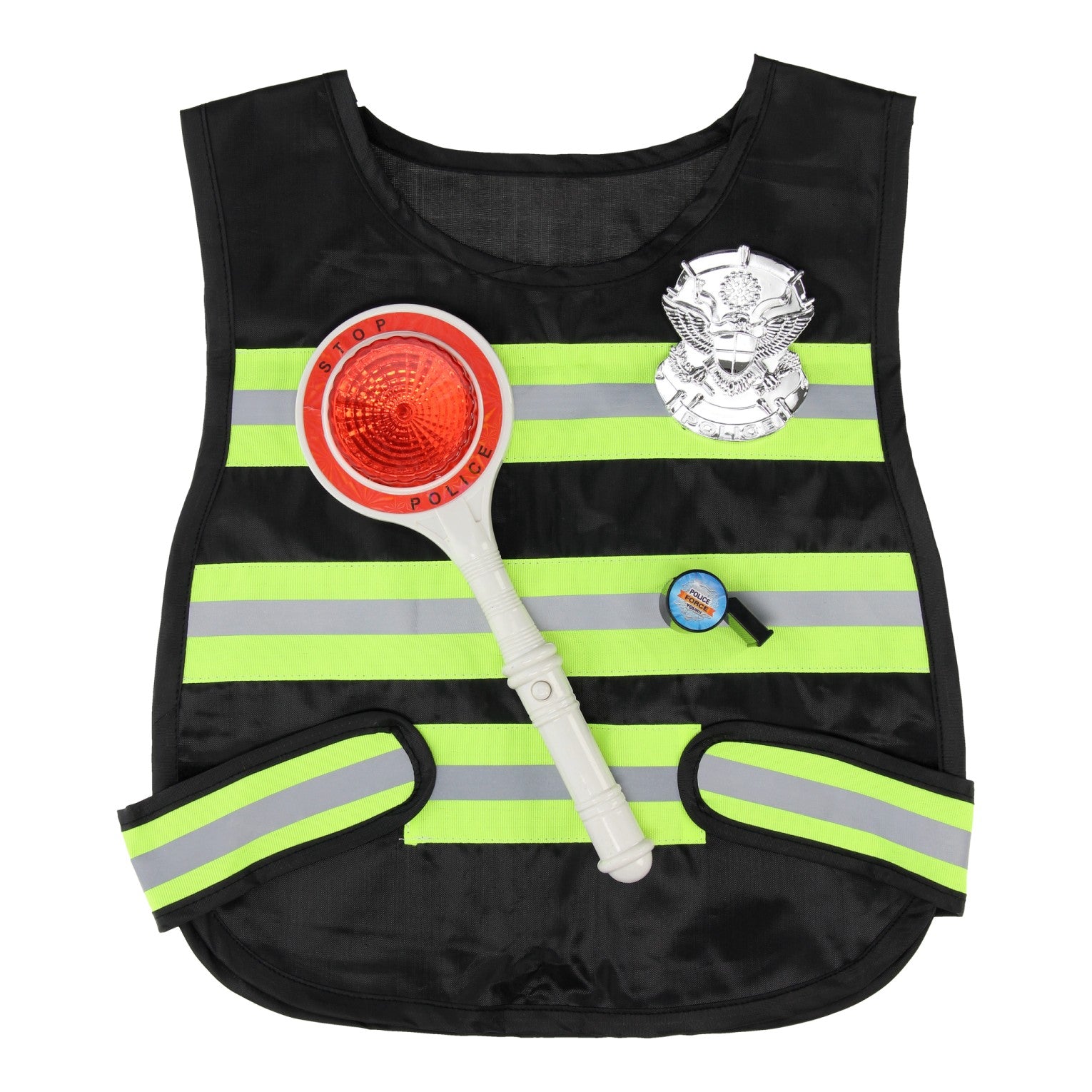 Police set avec un flue de standboard, 3DLG.