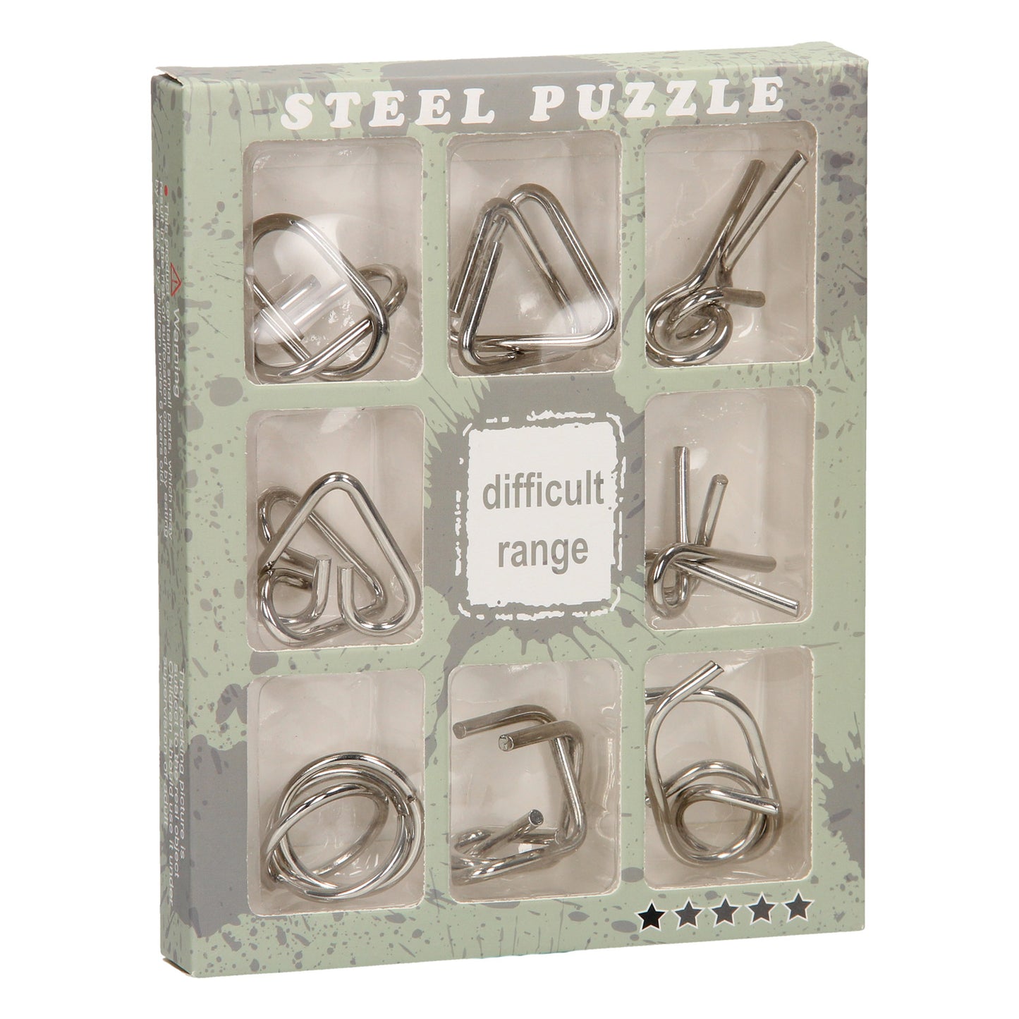 Puzzles du cerveau en métal, 9e. *