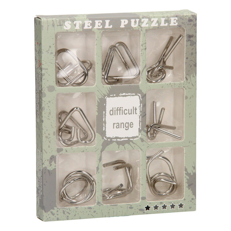 Puzzles du cerveau en métal, 9e. *