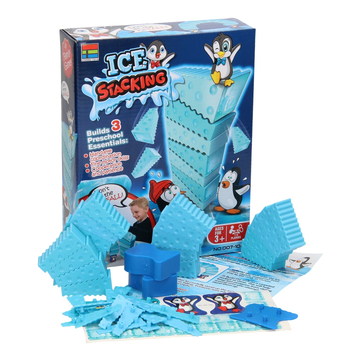 Jeu d'empilage - pingouin
