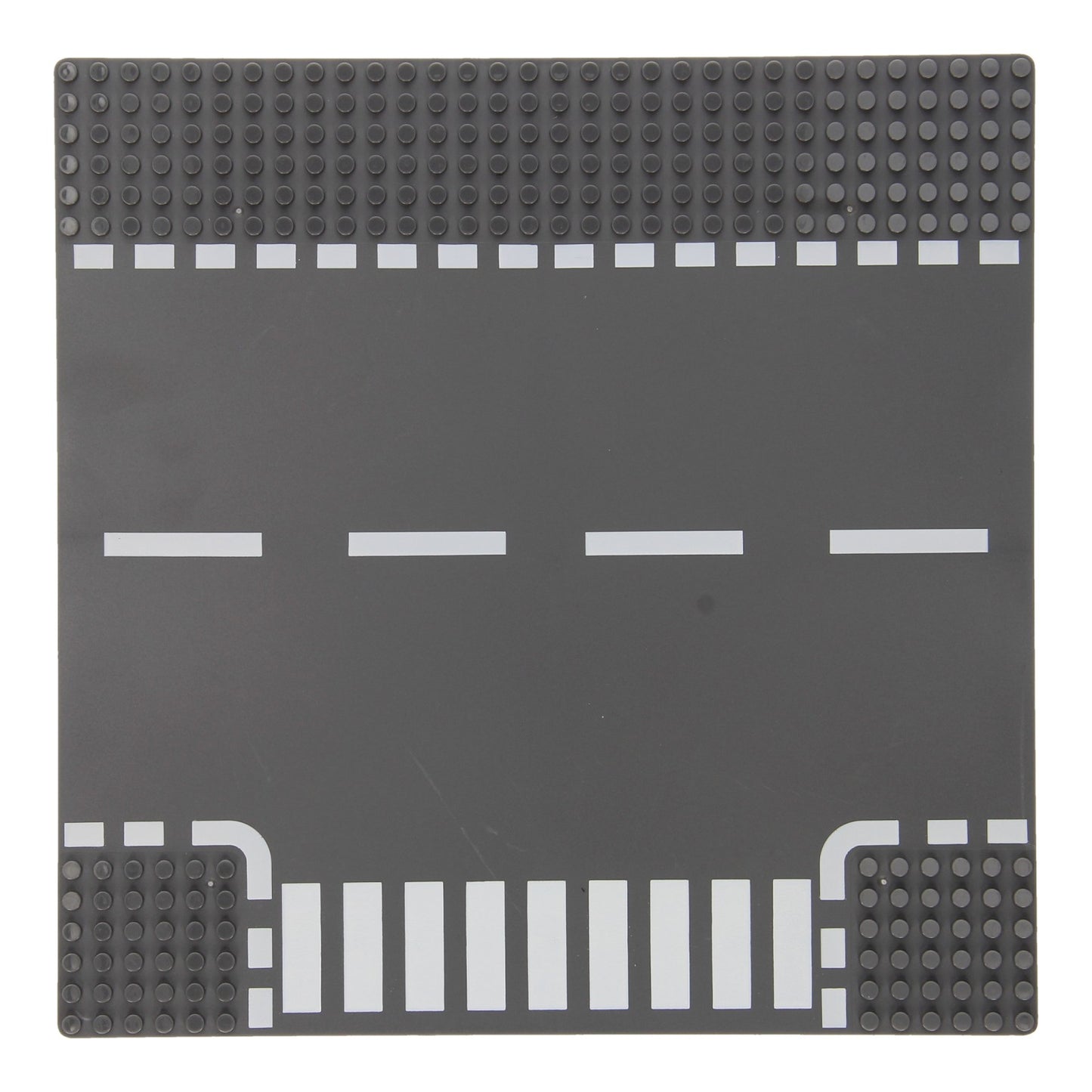 Plaque de construction Jonction en T grise