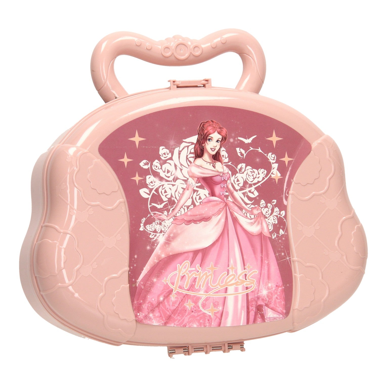 Table de coiffeuse beaute rose en cas de jeu